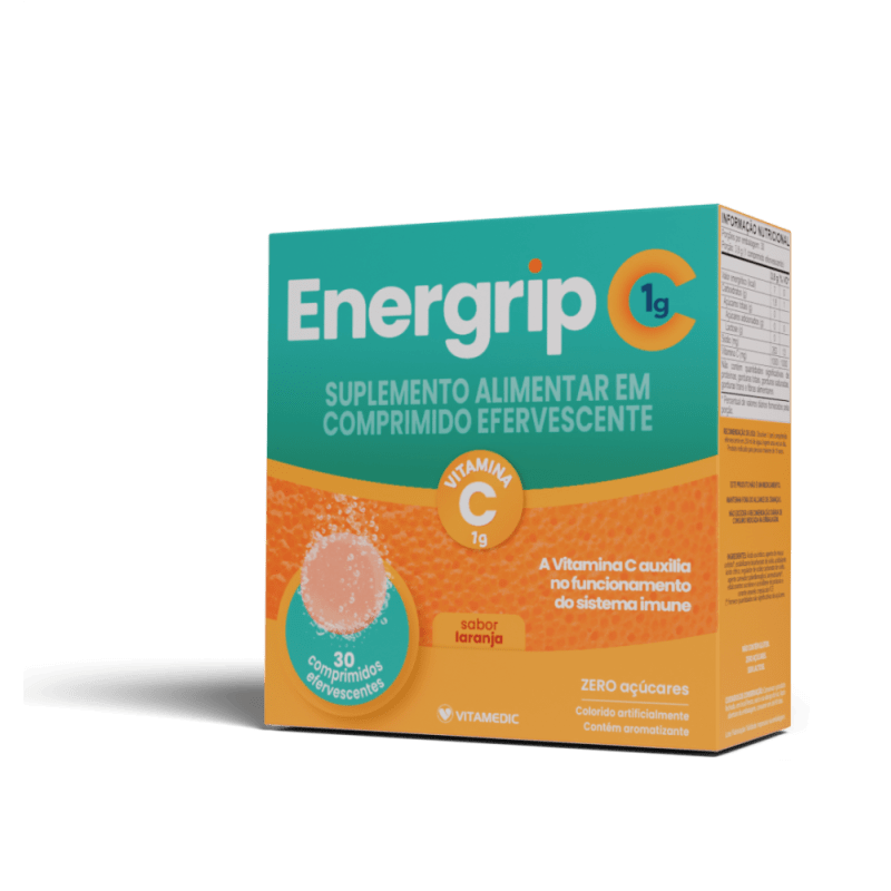 ENERGRIP C 1G C/ 30 COMPRIMIDOS EFERVESCENTES ENERGRIP C 1G C/ 30 COMPRIMIDOS EFERVESCENTES