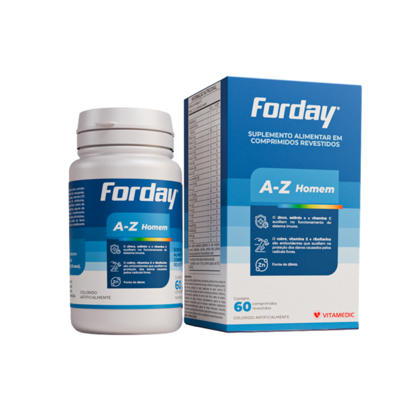 Forday A-Z Homem - 60 comprimidos