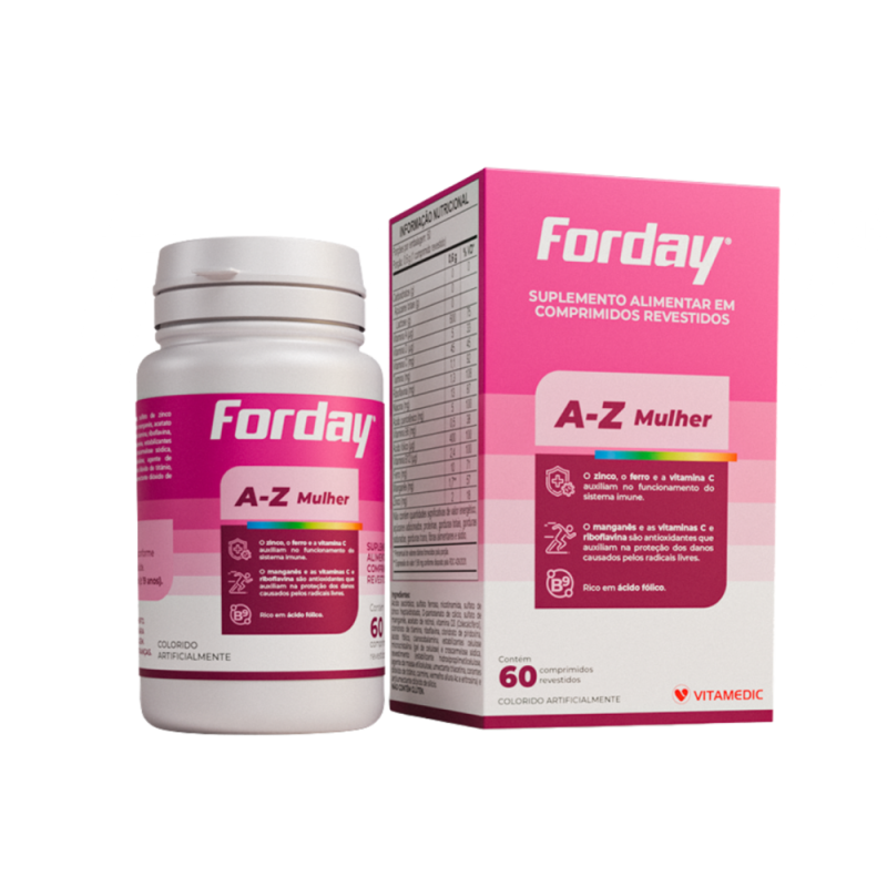 Forday A-Z Mulher - 60 comprimidos