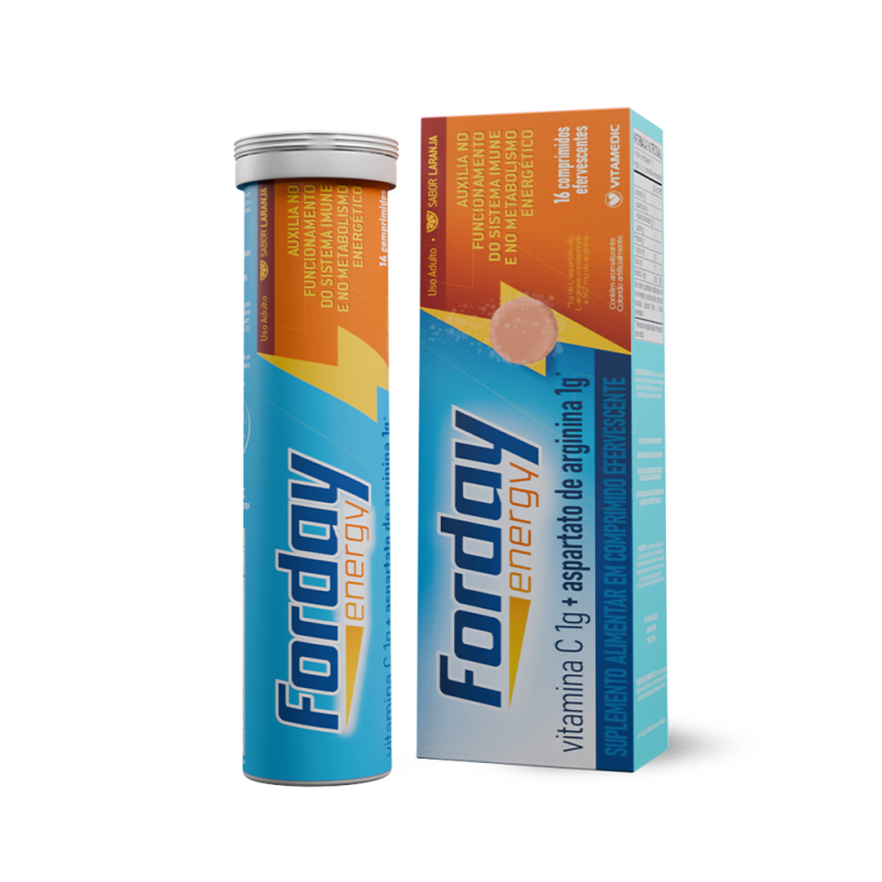 FORDAY ENERGY 16 comprimidos efervescentes FORDAY ENERGY 16 comprimidos efervescentes