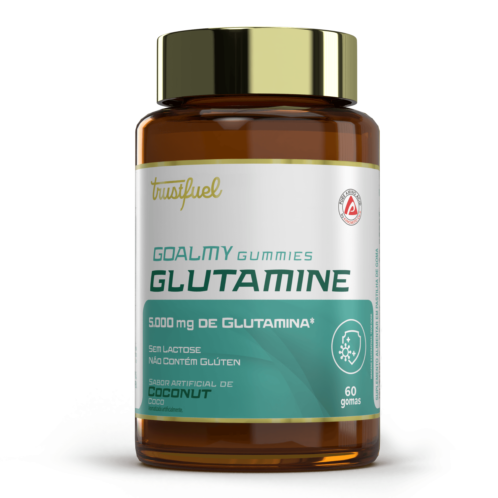 GOALMY GUMMIES GLUTAMINE - COCONUT - 60 GOMAS GOALMY GUMMIES GLUTAMINE - COCONUT - 60 GOMAS