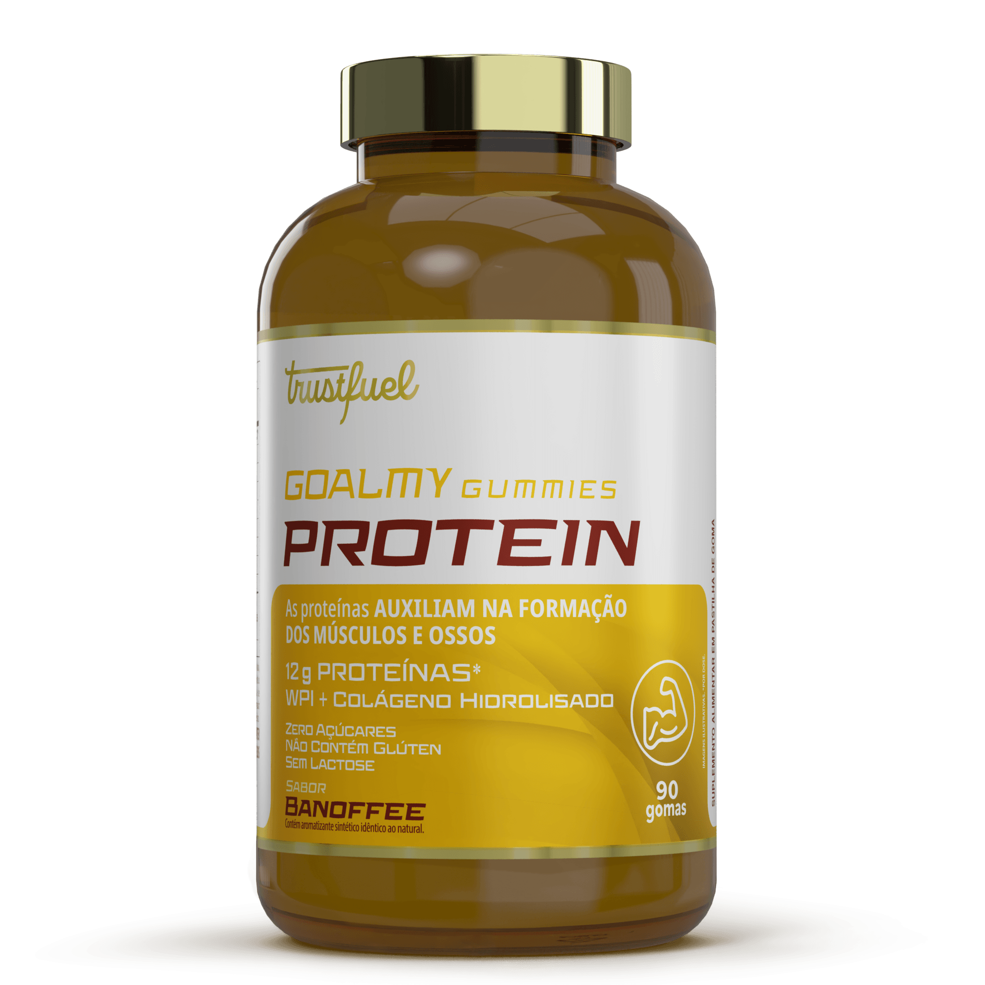 GOALMY GUMMIES PROTEIN - BANOFFE - 90 GOMAS GOALMY GUMMIES PROTEIN - BANOFFE - 90 GOMAS