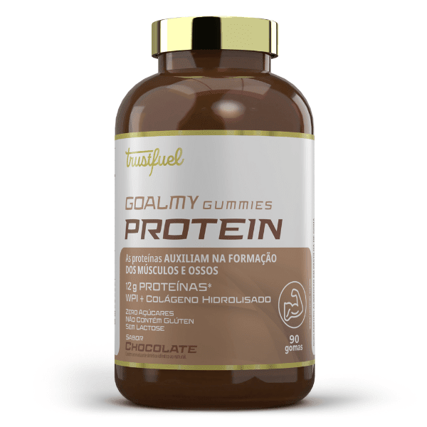 GOALMY GUMMIES PROTEIN - CHOCOLATE - 90 GOMAS GOALMY GUMMIES PROTEIN - CHOCOLATE - 90 GOMAS