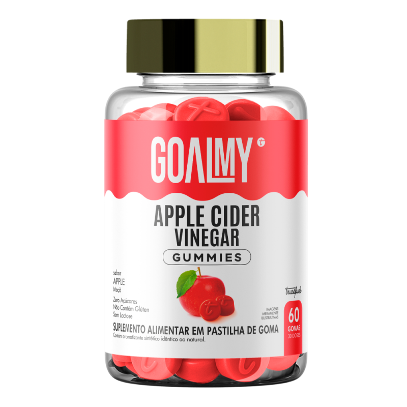 GOALMY GUMMIES APPLE CIDER VINEGAR - 60 GOMAS GOALMY GUMMIES APPLE CIDER VINEGAR - 60 GOMAS