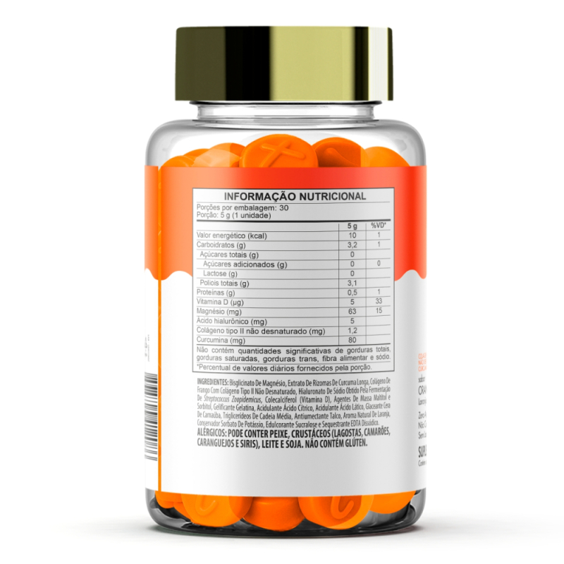 GOALMY GUMMIES FLEXFUEL - COLÁGENO, CÚRCUMA & ÁCIDO HIALURÔNICO - ORANGE GOALMY GUMMIES FLEXFUEL - COLÁGENO, CÚRCUMA & ÁCIDO HIALURÔNICO - ORANGE