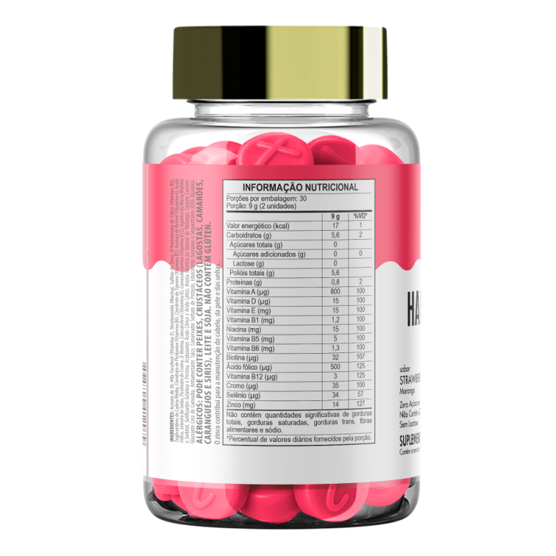 GOALMY GUMMIES HAIR,  SKIN AND NAILS - STRAWBERRY - 60 GOMAS