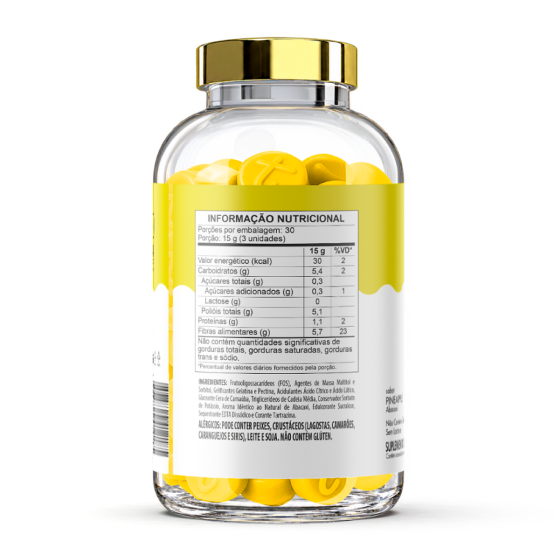 GOALMY GUMMIES PREBIOTIC - PINEAPPLE - 90 GOMAS GOALMY GUMMIES PREBIOTIC - PINEAPPLE - 90 GOMAS