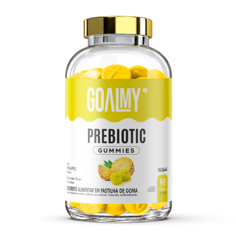 GOALMY GUMMIES PREBIOTIC - PINEAPPLE - 90 GOMAS GOALMY GUMMIES PREBIOTIC - PINEAPPLE - 90 GOMAS