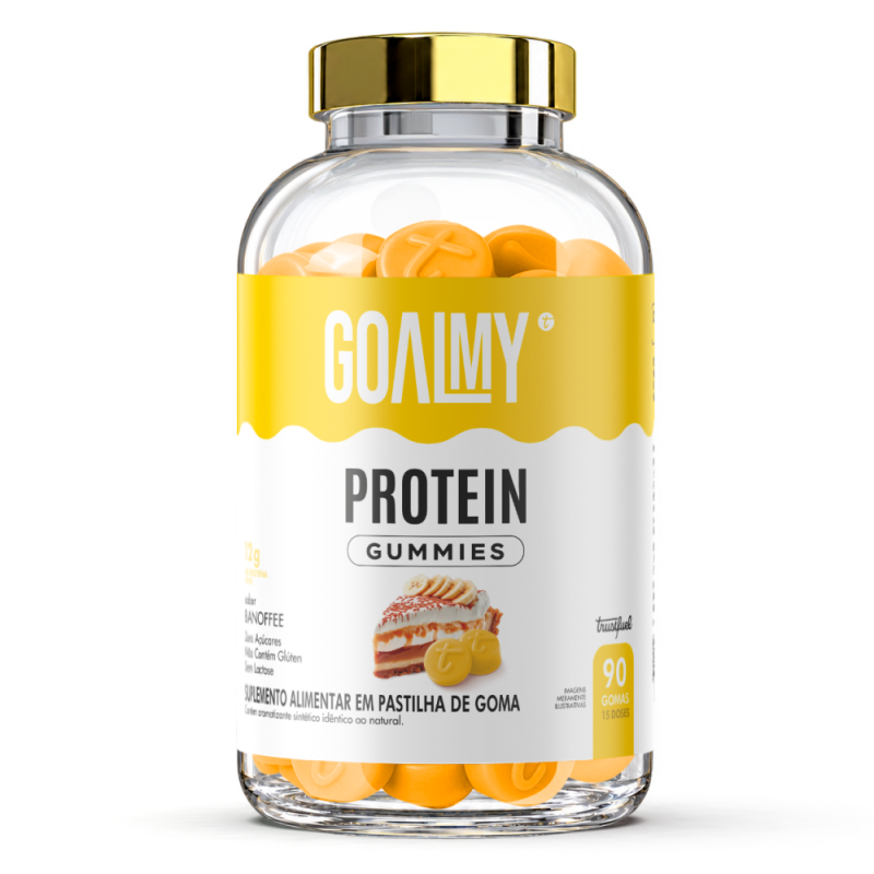 GOALMY GUMMIES PROTEIN - BANOFFE - 90 GOMAS