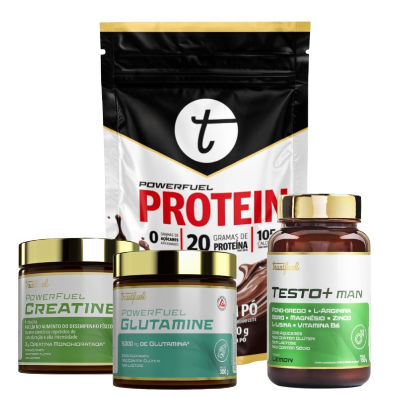 Kit Massa Magra Man  - Support GLP-1 