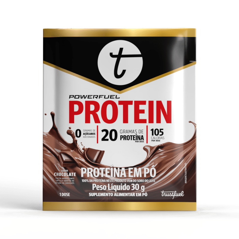 WHEY PROTEIN - POWERFUEL PROTEIN CHOCOLATE DISPLAY C/10 MONODOSES