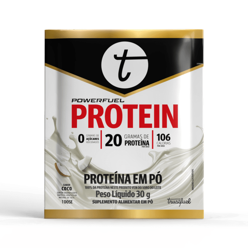 POWERFUEL PROTEIN CÔCO MONODOSE 30g