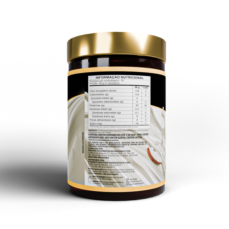 WHEY PROTEIN - POWERFUEL PROTEIN COCONUT 450G