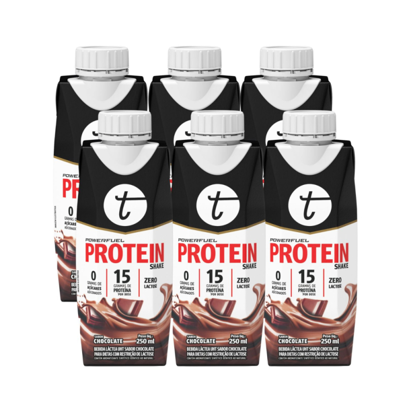 POWERFUEL WHEY PROTEIN UHT CHOCOLATE 250ML - 6 PACK