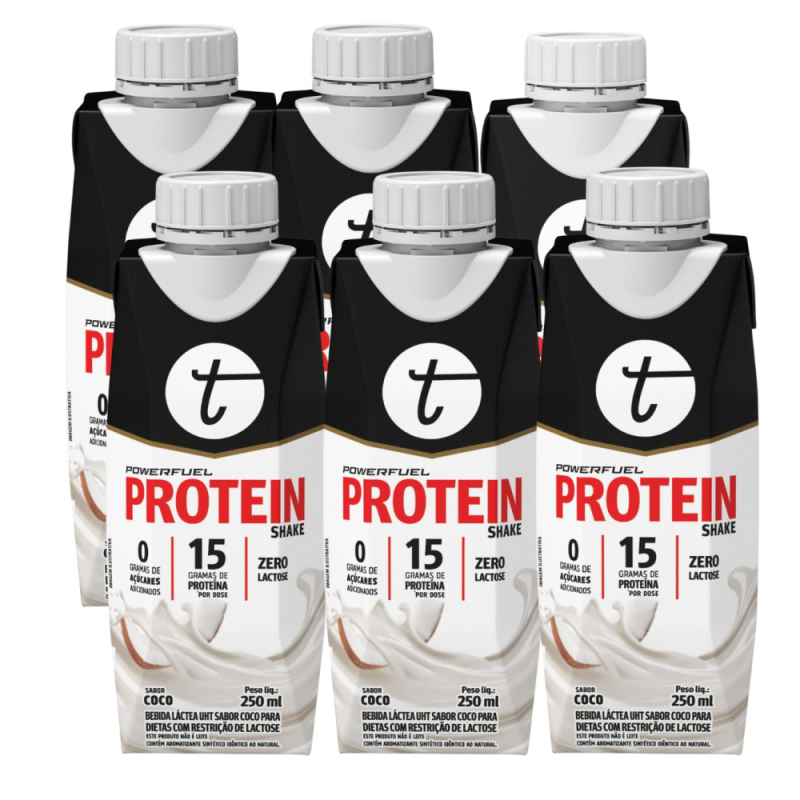 POWERFUEL WHEY PROTEIN UHT CÔCO 250ML - 6 PACK