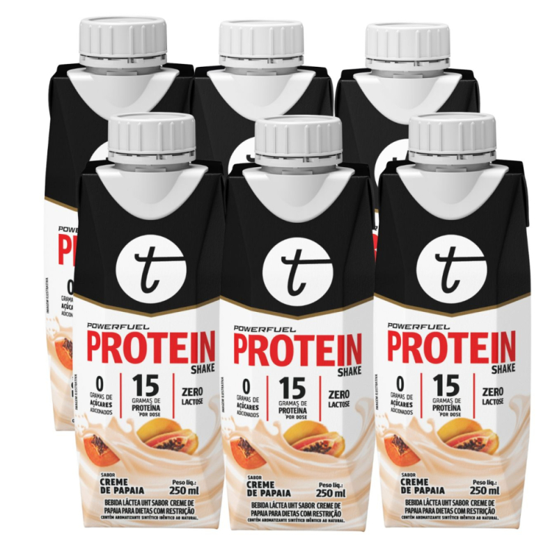 POWERFUEL WHEY PROTEIN UHT CREME DE PAPAYA 250ML - 6 PACK POWERFUEL WHEY PROTEIN UHT CREME DE PAPAYA 250ML - 6 PACK