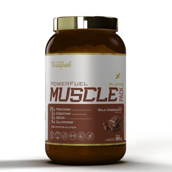 MUSCLE PACK - WHEY PROTEIN 3W + ASSOCIAÇÕES - CHOCOLATE - 900G MUSCLE PACK - WHEY PROTEIN 3W + ASSOCIAÇÕES - CHOCOLATE - 900G