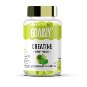 CREATINA EM GOMAS - GOALMY GUMMIES CREATINE - GREEN APPLE - 60 un