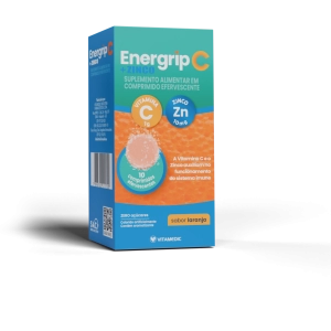 ENERGRIP C + ZINCO COM 10 COMPRIMIDOS EFERVESCENTES ENERGRIP C + ZINCO COM 10 COMPRIMIDOS EFERVESCENTES