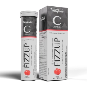 FIZZ UP VITAMINA C 1000mg - SABOR ACEROLA - 16 COMPRIMIDOS EFERVESCENTES