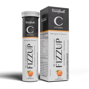 FIZZ UP VITAMINA C 1000mg - SABOR LARANJA - 16 COMPRIMIDOS EFERVESCENTES FIZZ UP VITAMINA C 1000mg - SABOR LARANJA - 16 COMPRIMIDOS EFERVESCENTES