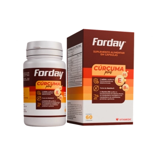 Forday - Cúrcuma Plus - 60 capsulas