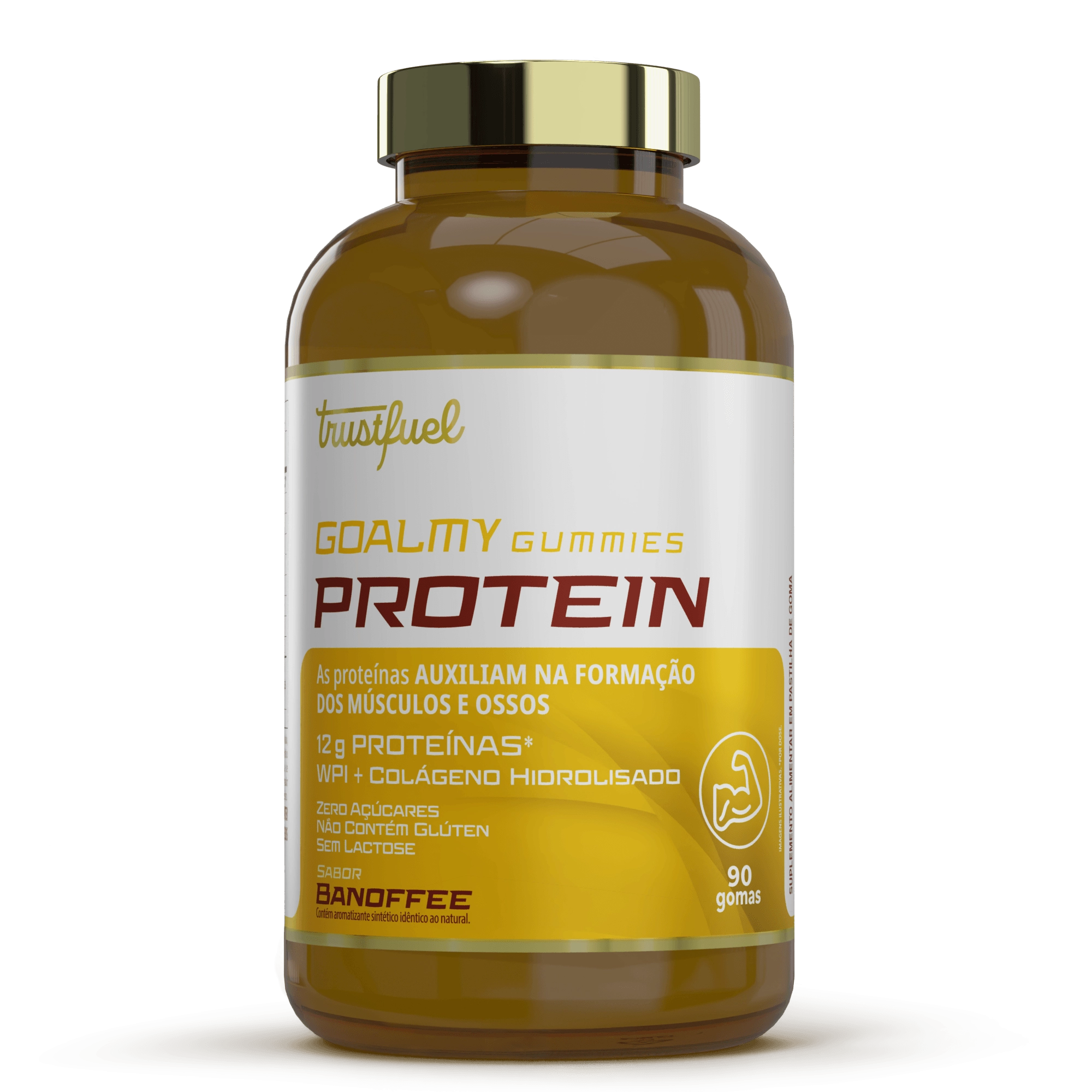 GOALMY GUMMIES PROTEIN - BANOFFE - 90 GOMAS GOALMY GUMMIES PROTEIN - BANOFFE - 90 GOMAS