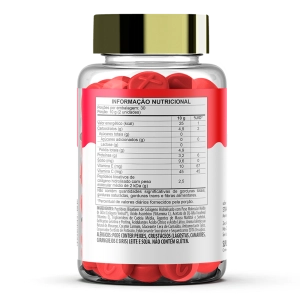 GOALMY GUMMIES COLLAGEN - STRAWBERRY - COLÁGENO VERISOL + VIT. C e E - 60 gomas GOALMY GUMMIES COLLAGEN - STRAWBERRY - COLÁGENO VERISOL + VIT. C e E - 60 gomas