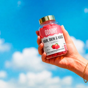 GOALMY GUMMIES HAIR,  SKIN AND NAILS - STRAWBERRY - 60 GOMAS
