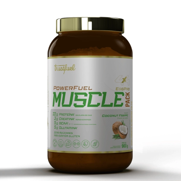 MUSCLE PACK EGG PROTEIN + ASSOCIAÇÕES - COCONUT FRAPPE MUSCLE PACK EGG PROTEIN + ASSOCIAÇÕES - COCONUT FRAPPE
