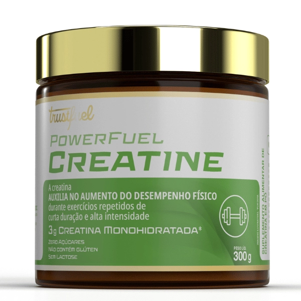 POWERFUEL CREATINE - 300G - CREATINA CERTIFICADA